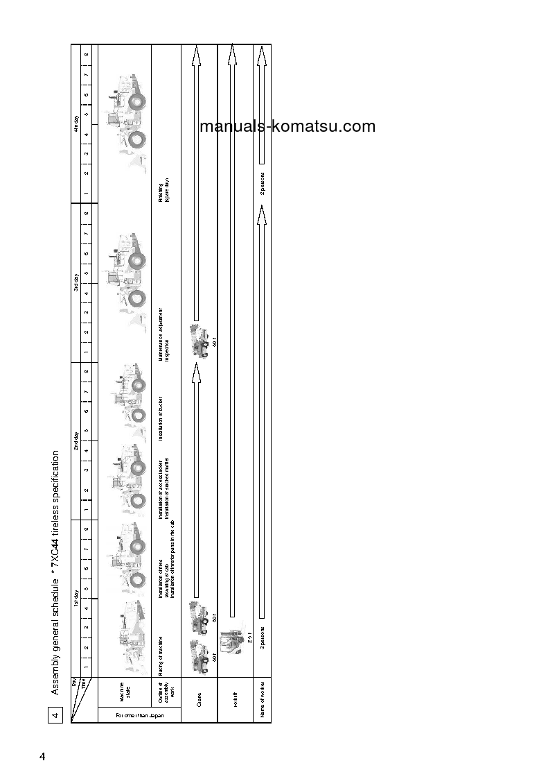 Protected: WA600-8(JPN) S/N 80001-UP Field assembly manual (English)