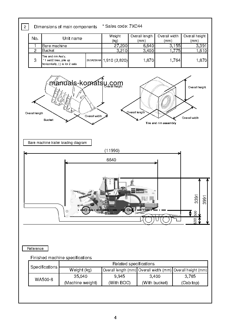 Protected: WA500-8(JPN) S/N 90001-UP Field assembly manual (English)