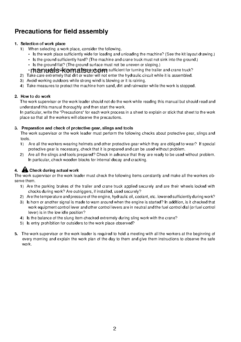Protected: HB365LC-3(JPN)-FOR EU S/N 5001-UP Field assembly manual (English)