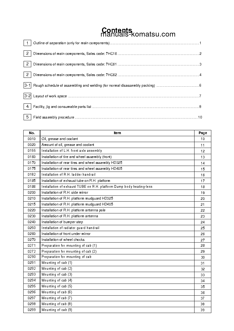 Protected: HD325-8(JPN) S/N 50001-UP Field assembly manual (English)