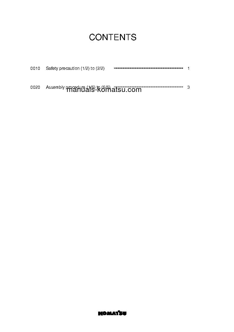 Protected: D51PXI-24(JPN) S/N 10001-UP Field assembly manual (English)