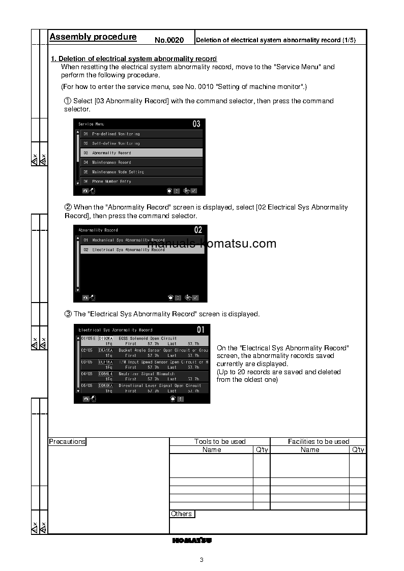 Protected: WA475-10(JPN) S/N 120001-UP Field assembly manual (English)
