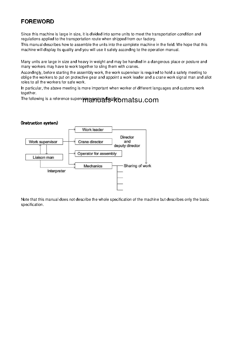 Protected: WA1200-6(JPN) S/N 70001-UP Field assembly manual (English)
