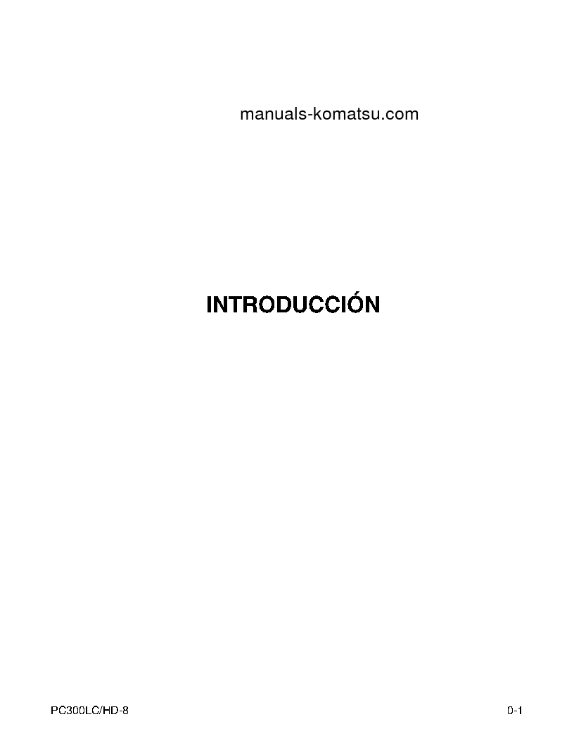 Protected: PC300HD-8(USA) S/N A87001-UP Operation manual (Spanish)