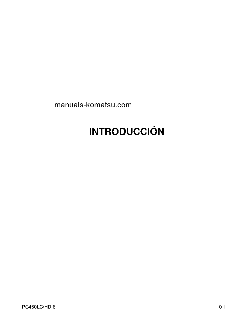 Protected: PC450LC-8(USA) S/N A10001-UP Operation manual (Spanish)