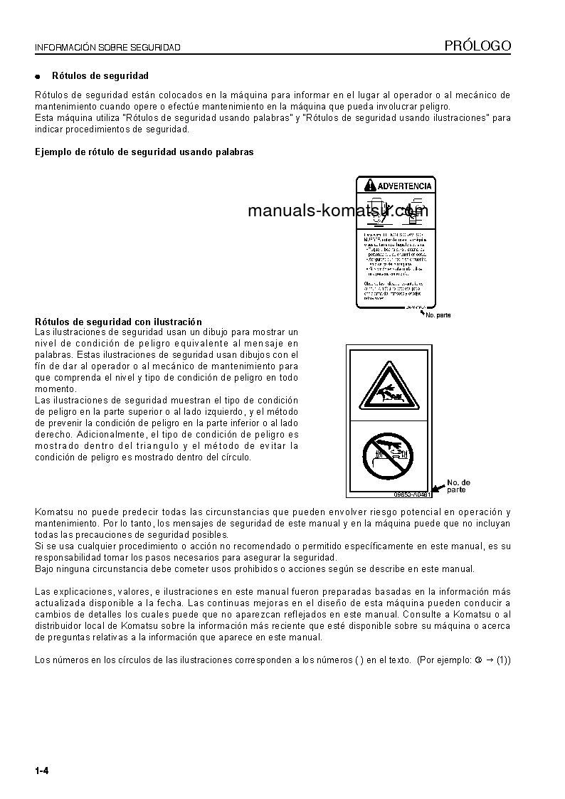 Protected: PC350LC-8(BRA) S/N B10001-UP Operation manual (Spanish)