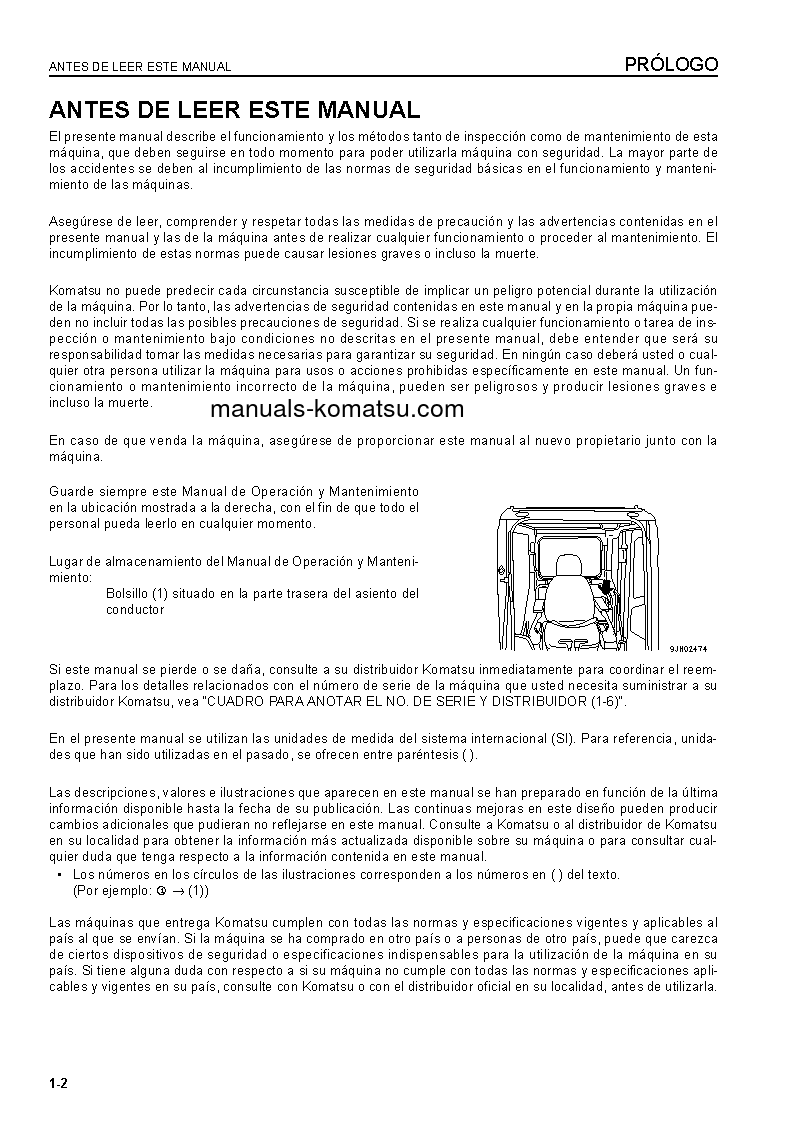 Protected: PC200-8(BRA) S/N B31331-UP Operation manual (Spanish)