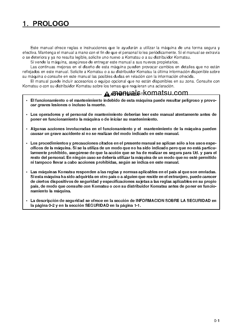 Protected: WD900-3(JPN) S/N 50001-UP Operation manual (Spanish)