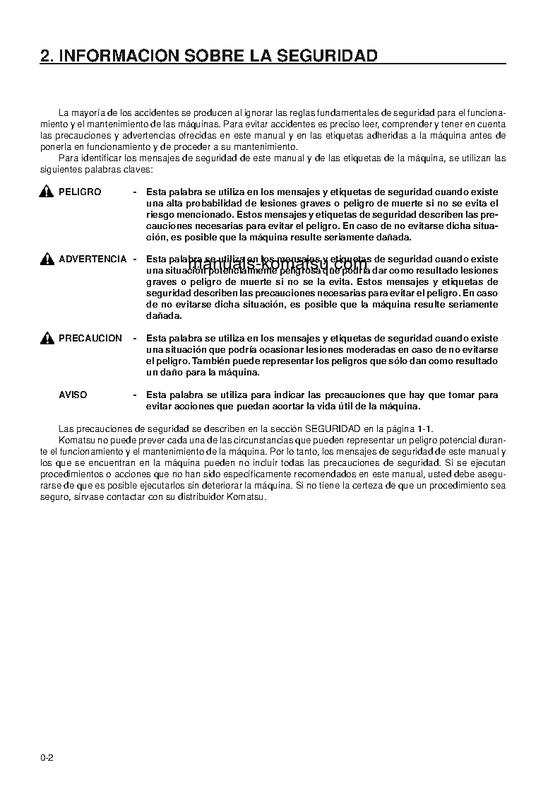 Protected: WD900-3(JPN) S/N 50001-UP Operation manual (Spanish)