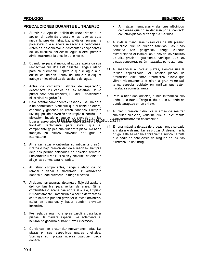 Protected: GD655-3(JPN)-A S/N 10001-UP Shop (repair) manual (Spanish)