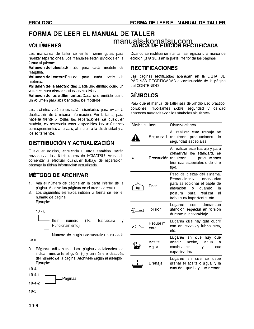 Protected: GD655-3(JPN)-A S/N 10001-UP Shop (repair) manual (Spanish)