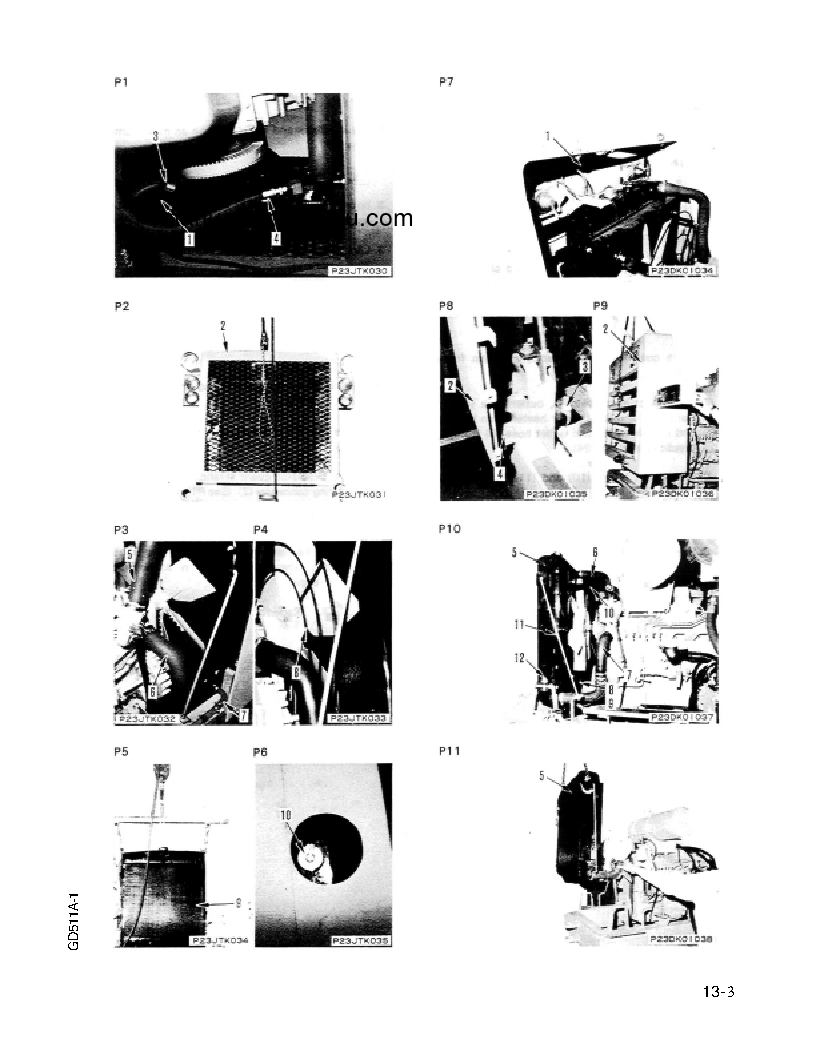 Protected: GD511A-1(JPN) S/N 10001-UP Shop (repair) manual (Spanish)