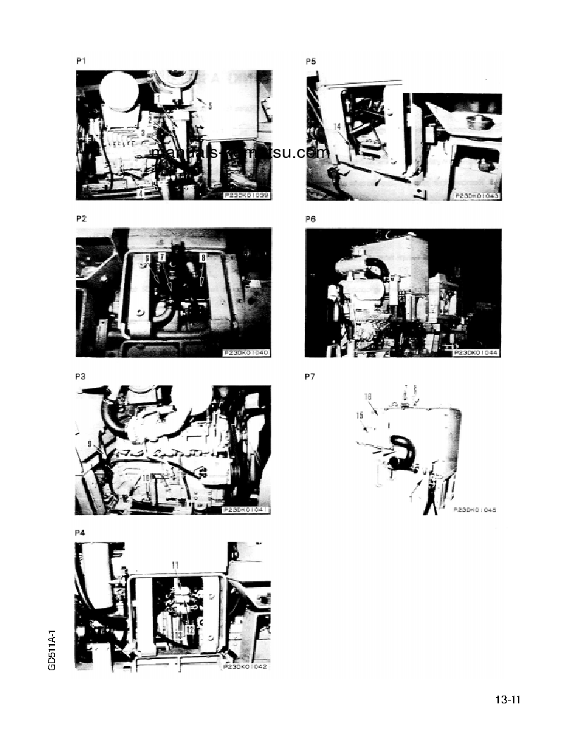 Protected: GD511A-1(JPN) S/N 10001-UP Shop (repair) manual (Spanish)