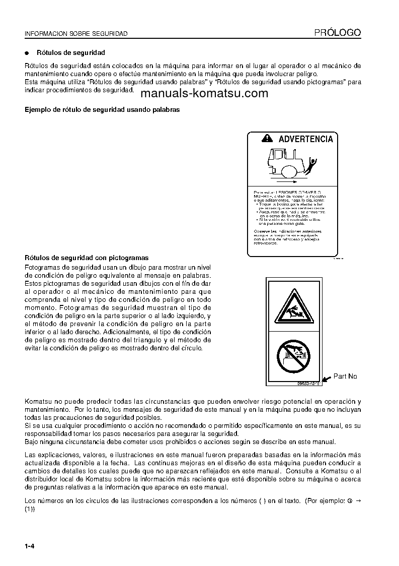 Protected: WA500-6(JPN) S/N 55001-UP Operation manual (Spanish)
