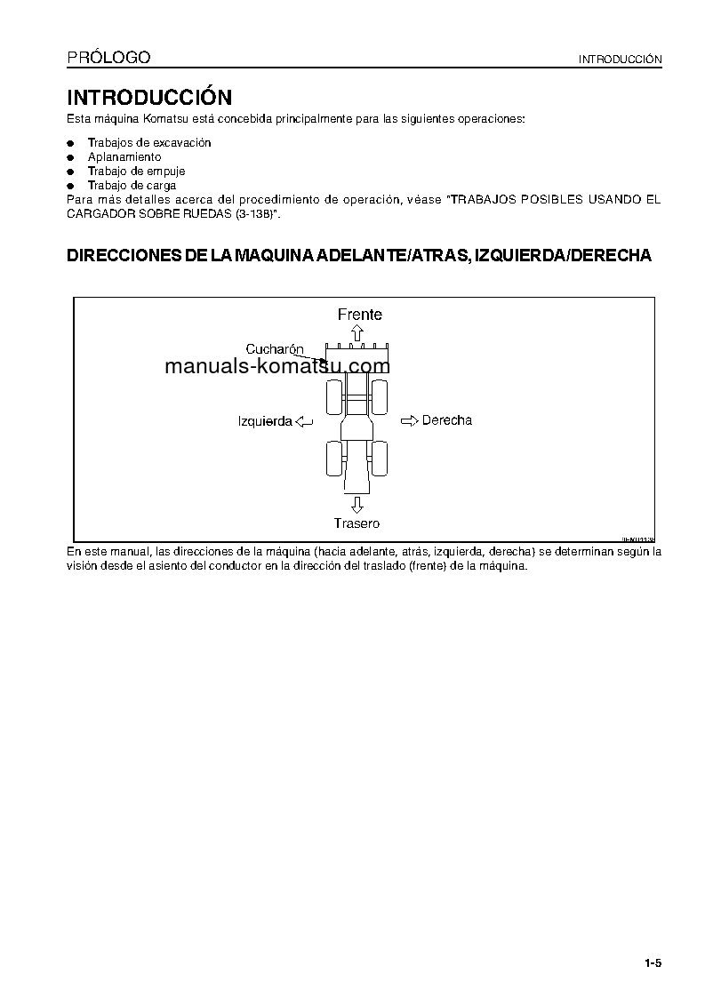 Protected: WA500-6(JPN) S/N 55001-UP Operation manual (Spanish)