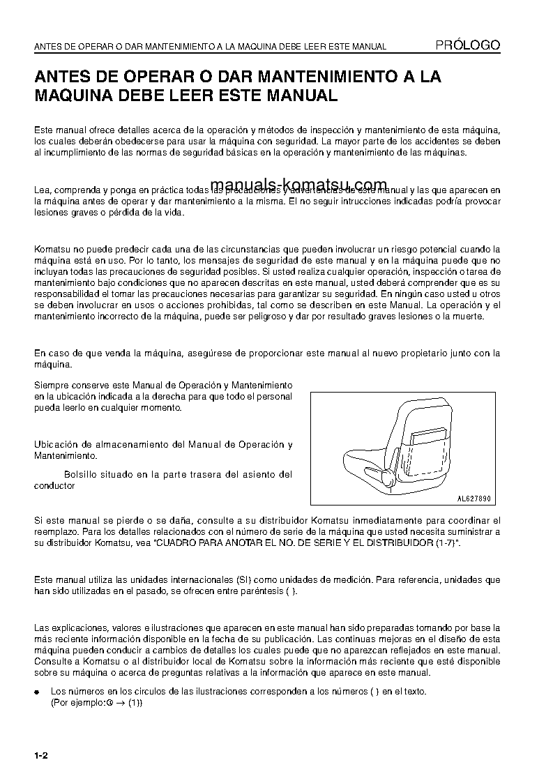 Protected: GD655-3(JPN)-E0 S/N 51501-UP Operation manual (Spanish)
