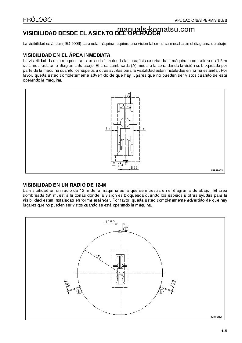 Protected: GD675-3(JPN)-E0 S/N 51301-UP Operation manual (Spanish)