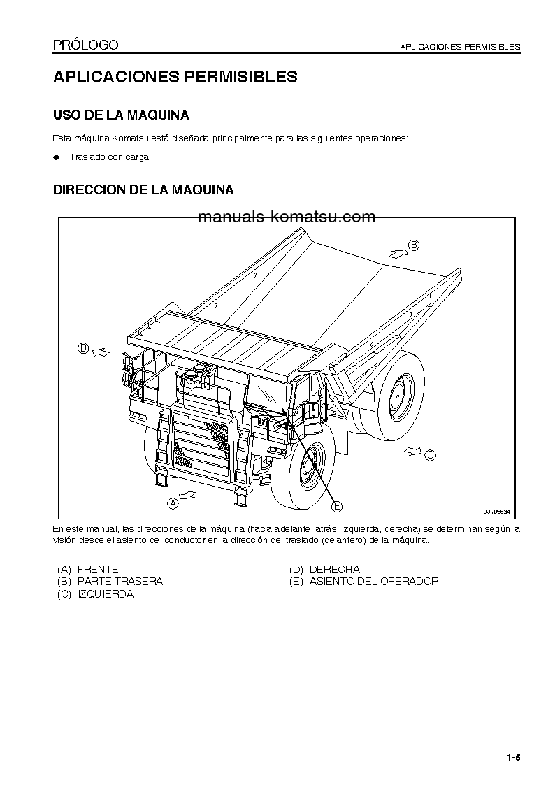 Protected: HD785-7(JPN) S/N 7001-UP Operation manual (Spanish)