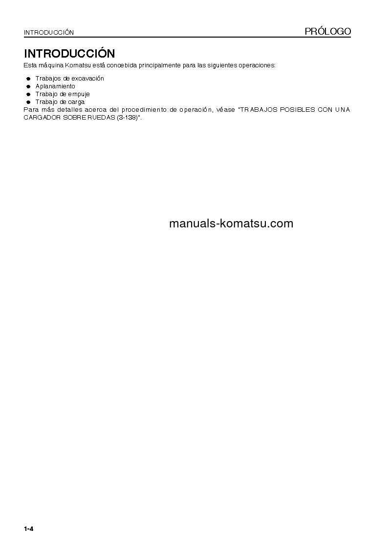 Protected: WA380-6(JPN) S/N 65001-UP Operation manual (Spanish)