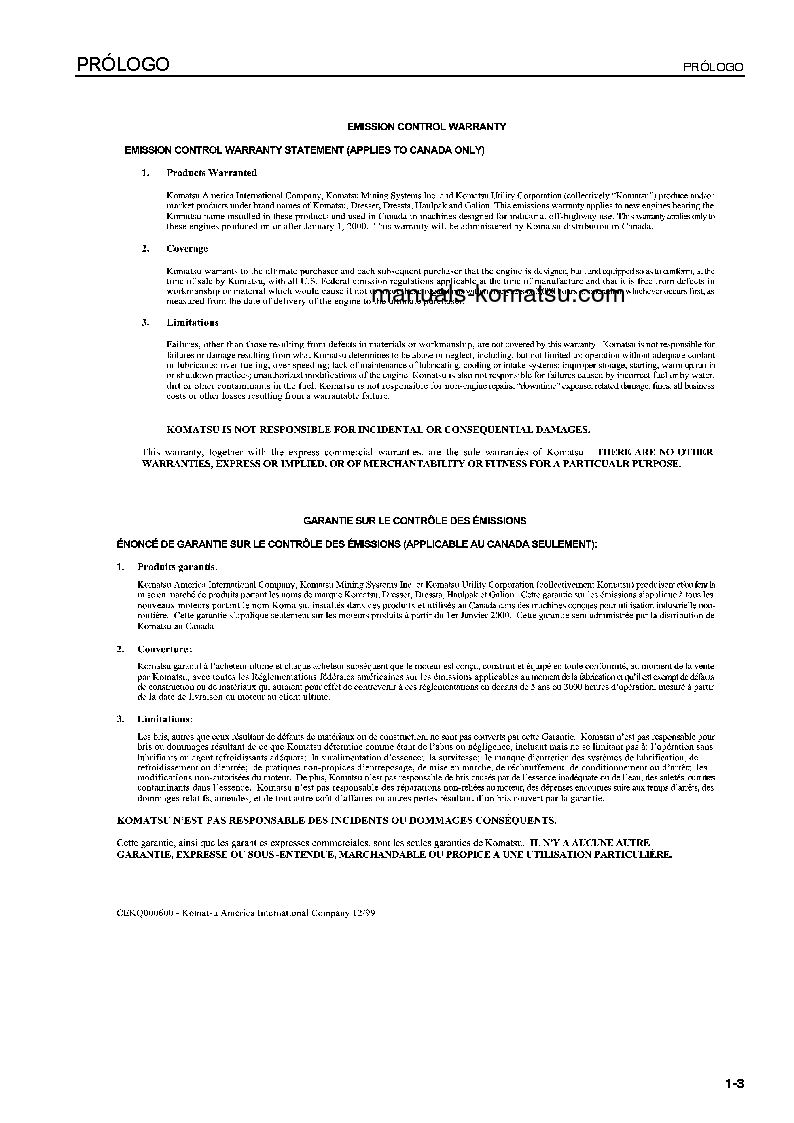 Protected: WA320-6(JPN) S/N 70001-UP Operation manual (Spanish)