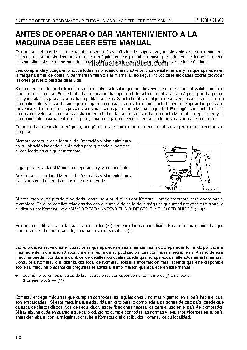 Protected: D155AX-6(JPN) S/N 80807-UP Operation manual (Spanish)