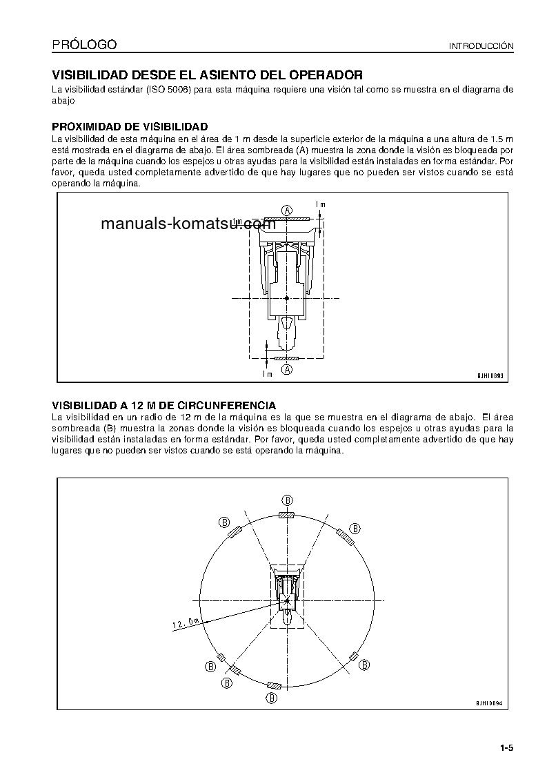 Protected: D155AX-6(JPN) S/N 80807-UP Operation manual (Spanish)