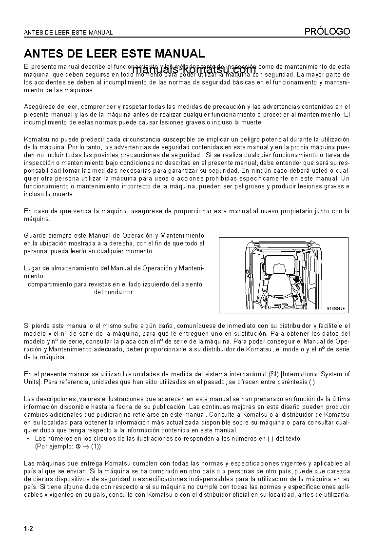Protected: PC300LC-8(JPN) S/N 61466-UP Operation manual (Spanish)