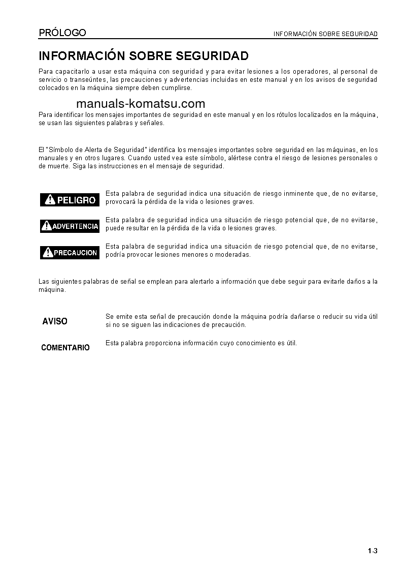 Protected: WA600-6(JPN) S/N 60732-UP Operation manual (Spanish)