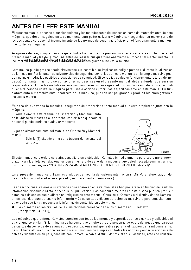 Protected: WA900-3(JPN)-E0 S/N 60095-60161 Operation manual (Spanish)