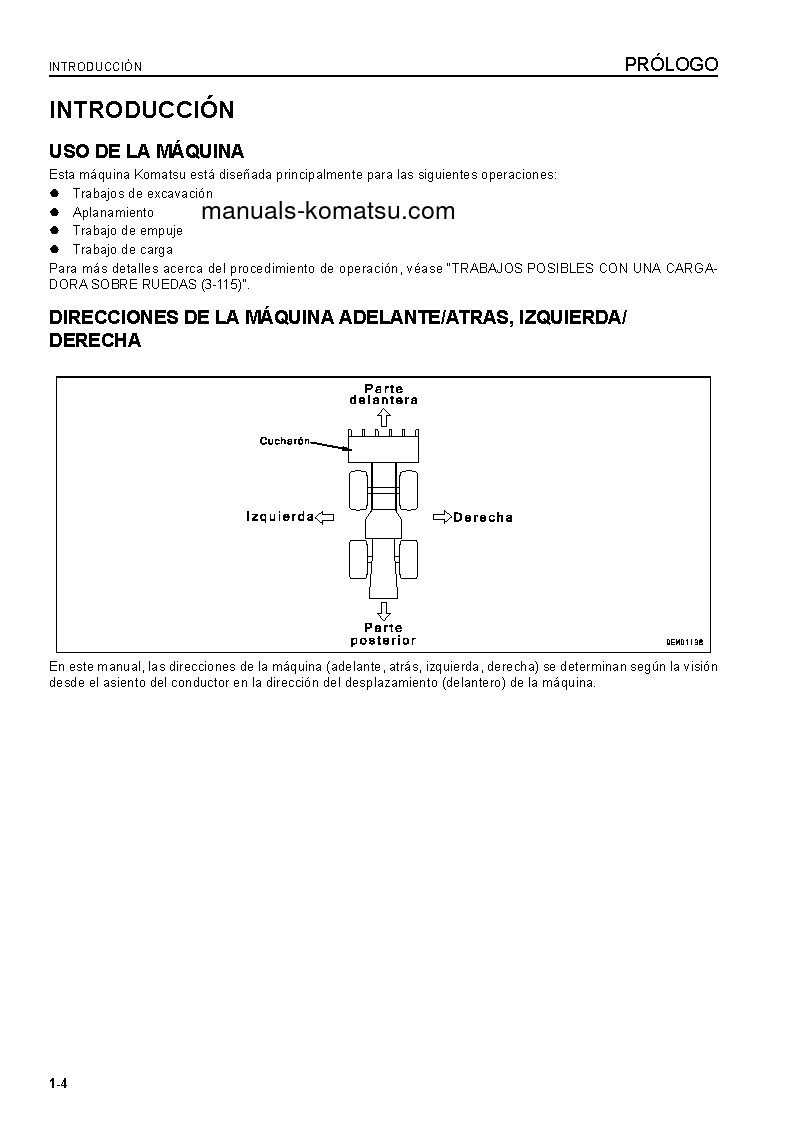 Protected: WA900-3(JPN)-E0 S/N 60095-60161 Operation manual (Spanish)