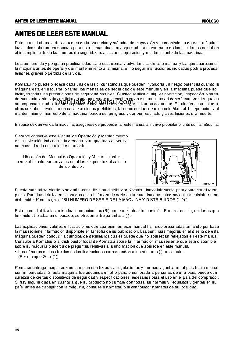 Protected: HB215LC-1(JPN)-HYBRID GREASING INTERVAL 500 HOUR S/N 1001-UP Operation manual (Spanish)