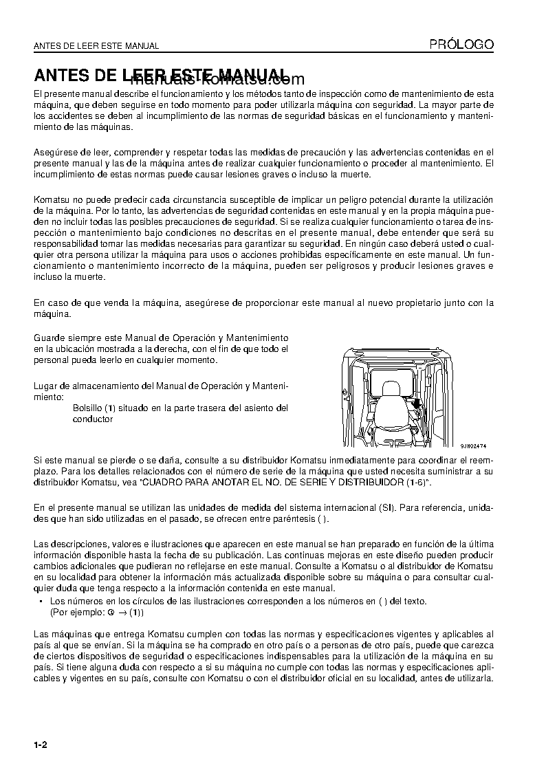 Protected: PC220-8(JPN)-M0 S/N 100059-UP Operation manual (Spanish)