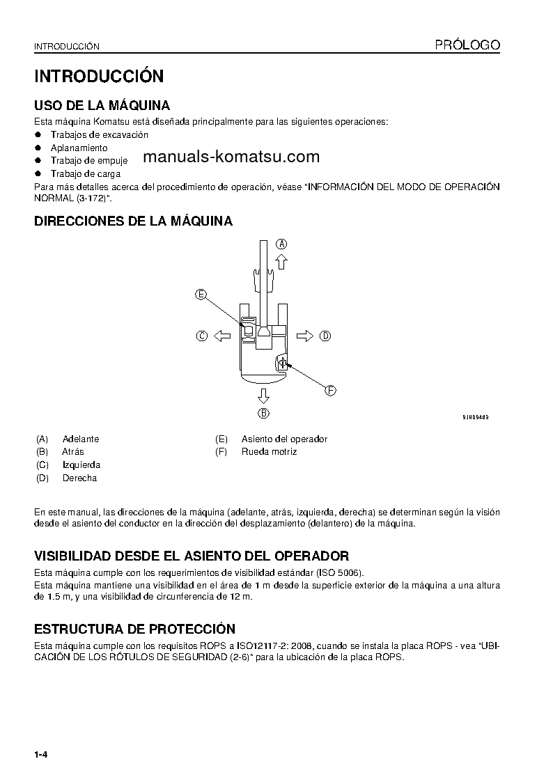 Protected: PC220-8(JPN)-M0 S/N 100059-UP Operation manual (Spanish)