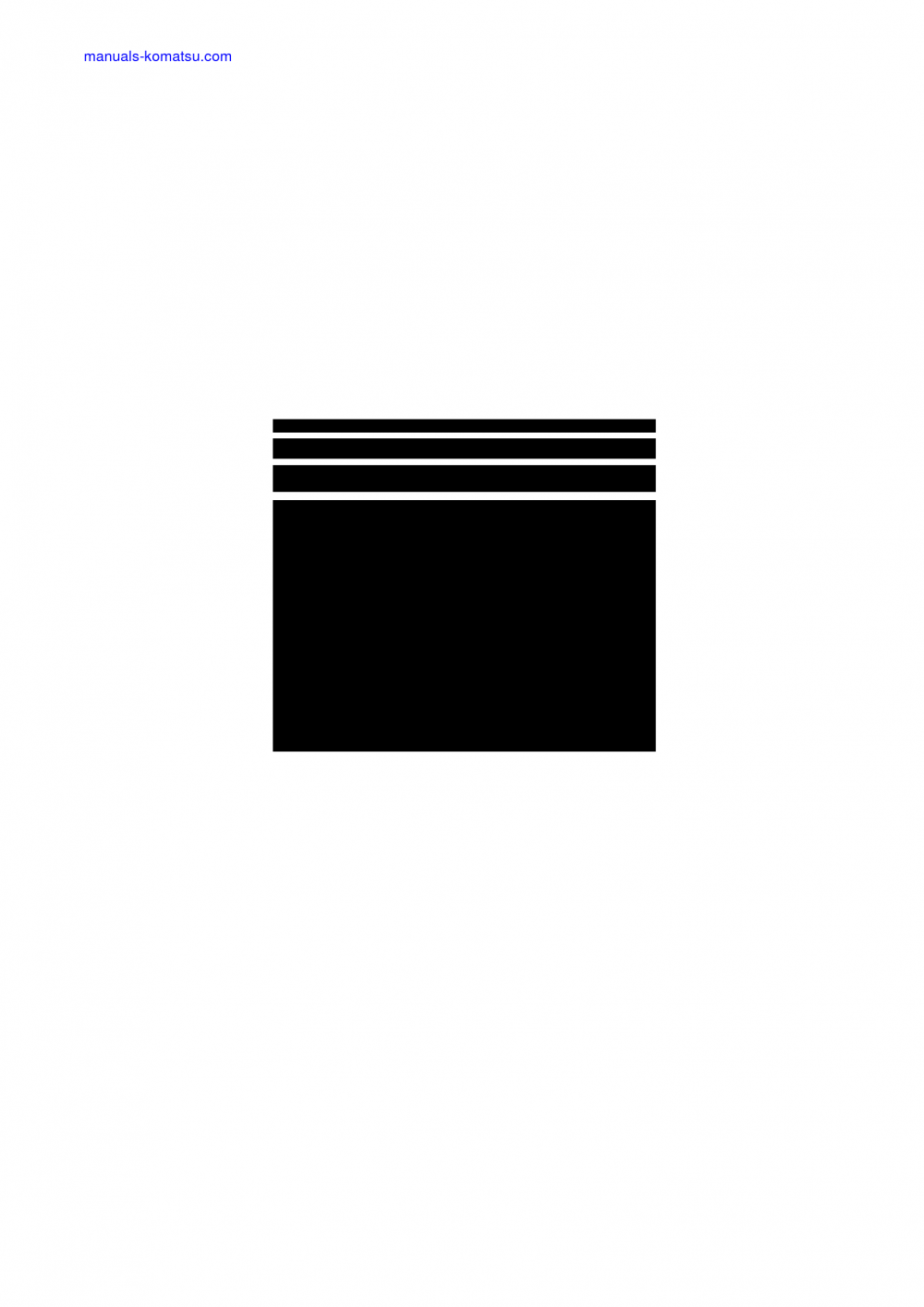 Protected: D375A-6(JPN)-R S/N 65001-UP Shop (repair) manual (Spanish)