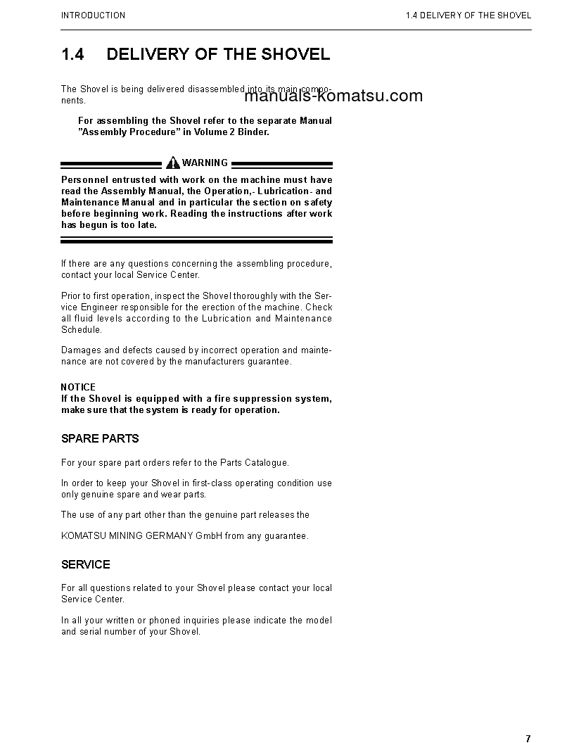 Protected: PC3000-6(DEU)-ELECTRIC MOTOR S/N 06266-06266 Operation manual (English)