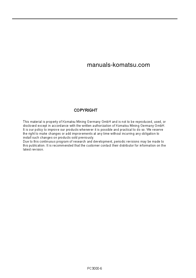 Protected: PC3000-6(DEU) S/N 06294-06301 Operation manual (English)