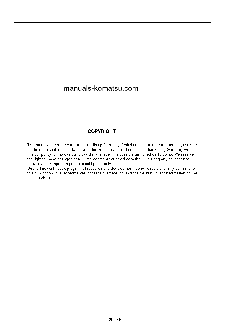 Protected: PC3000-6(DEU) S/N 06302-06302 Operation manual (English)