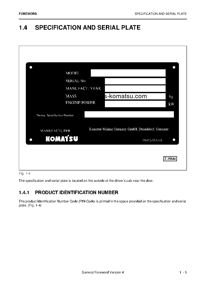 Protected: PC3000-6(DEU) S/N 06309-06309 Operation manual (English)