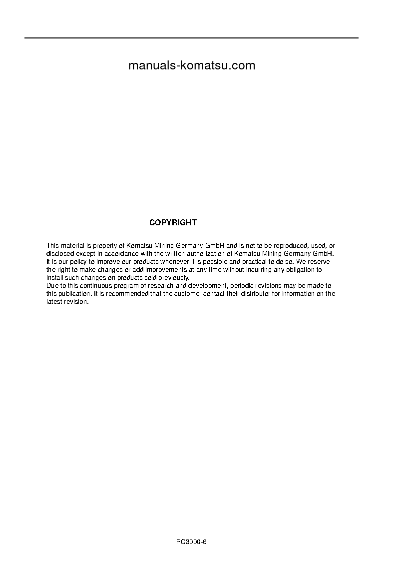 Protected: PC3000-6(DEU) S/N 06310-06310 Operation manual (English)