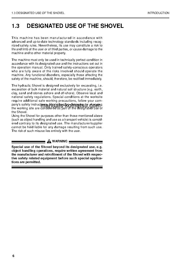 Protected: PC4000-6(DEU) S/N 08186-08186 Operation manual (English)