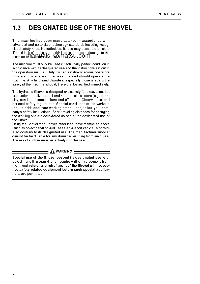 Protected: PC4000-6(DEU) S/N 08187-08187 Operation manual (English)