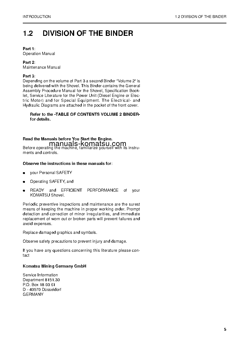 Protected: PC4000-6(DEU) S/N 08189-08189 Operation manual (English)