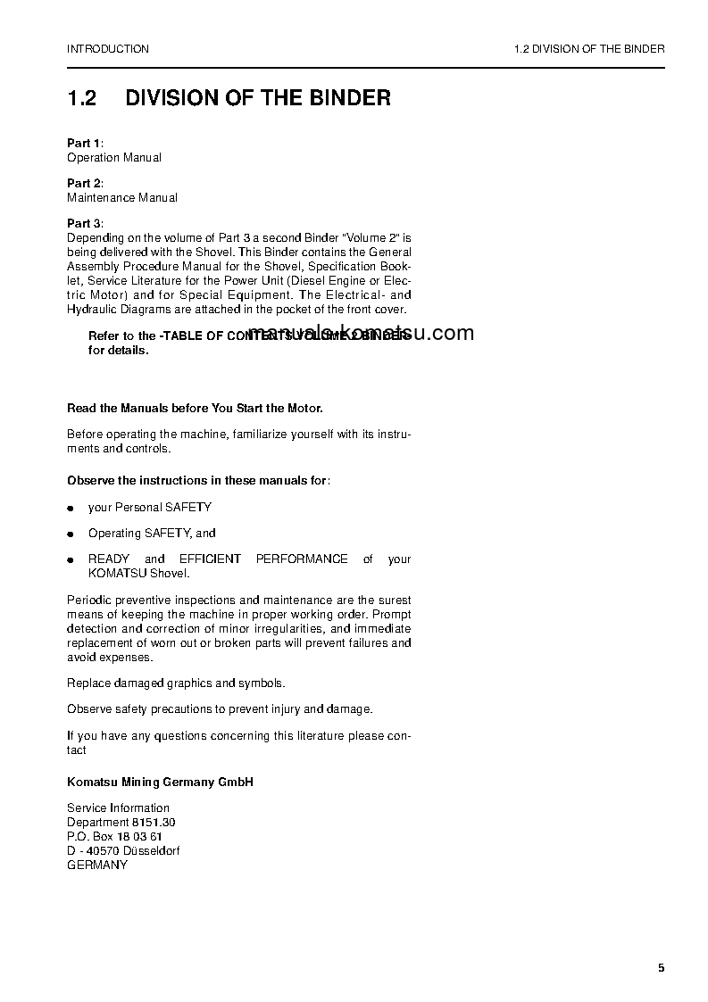 Protected: PC4000-6(DEU) S/N 08194-08194 Operation manual (English)