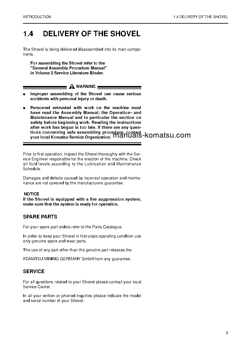 Protected: PC4000-6(DEU) S/N 08194-08194 Operation manual (English)