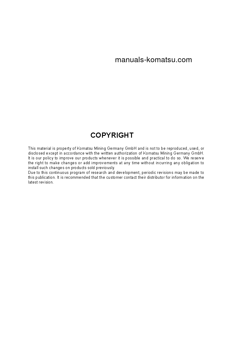 Protected: PC4000-6(DEU)-ELECTRIC MOTOR S/N 08207-08207 Operation manual (English)