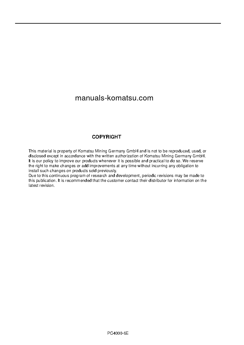 Protected: PC4000-6(DEU)-ELECTRIC MOTOR S/N 08215-08215 Operation manual (English)