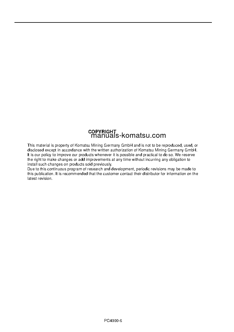 Protected: PC4000-6(DEU) S/N 08218 Operation manual (English)