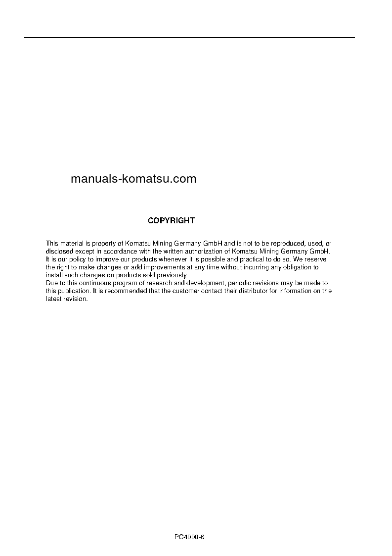 Protected: PC4000-6(DEU) S/N 08220 Operation manual (English)