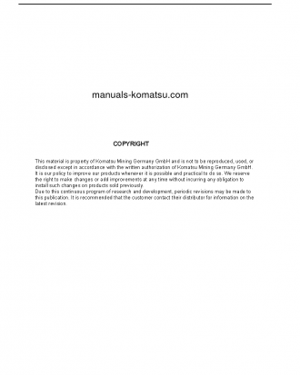 PC4000-6(DEU) S/N 08227-08230 Operation manual (English)