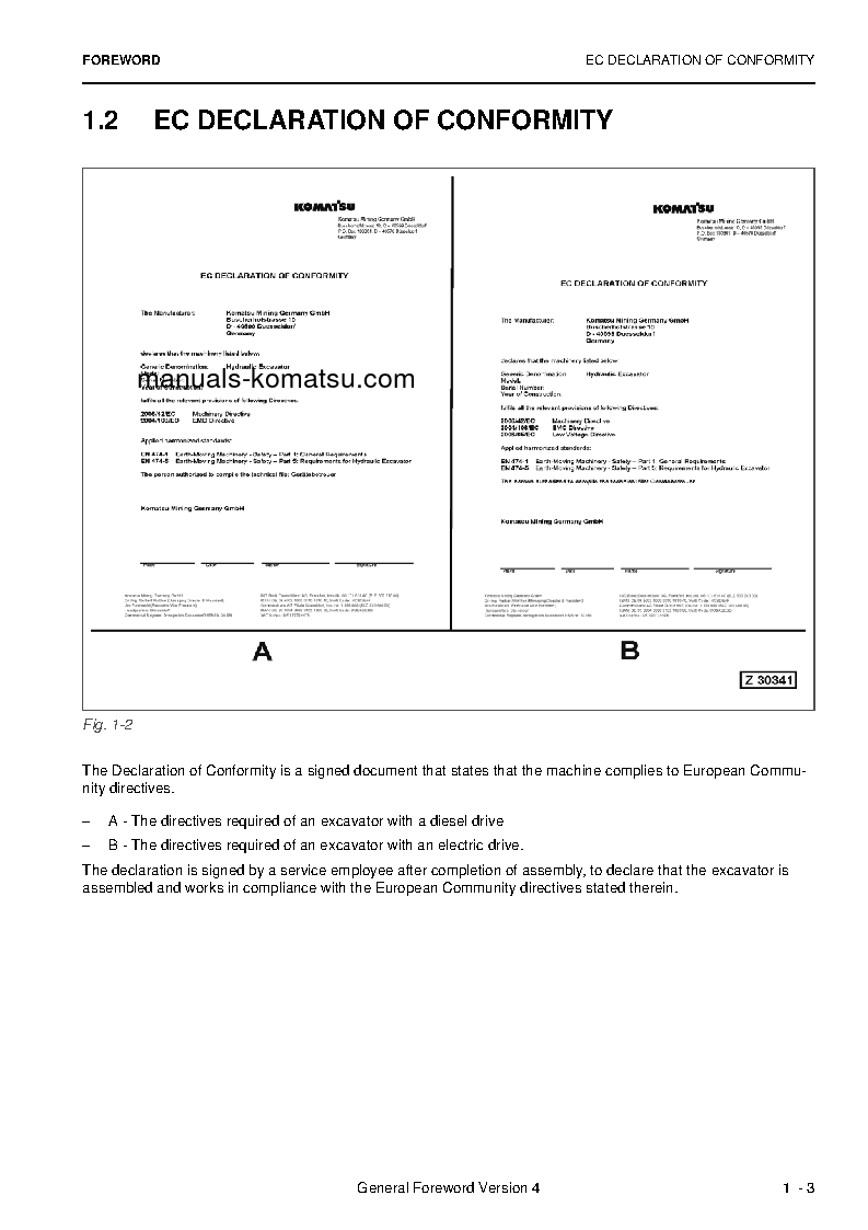 Protected: PC4000-6(DEU) S/N 08239-08239 Operation manual (English)